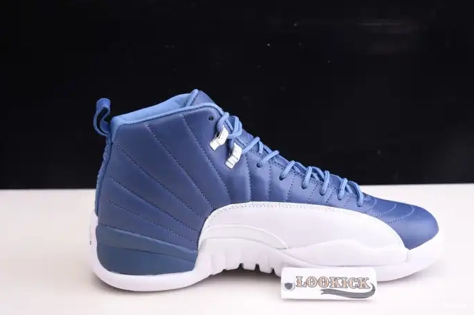 Reps TBK 12 Air Retro Blue 130690-404 Stone Jordan 0422
